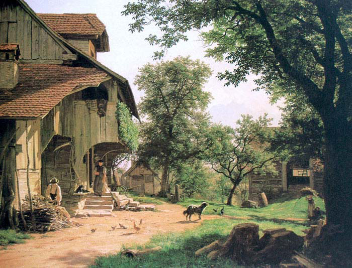 the pastoral courtyard